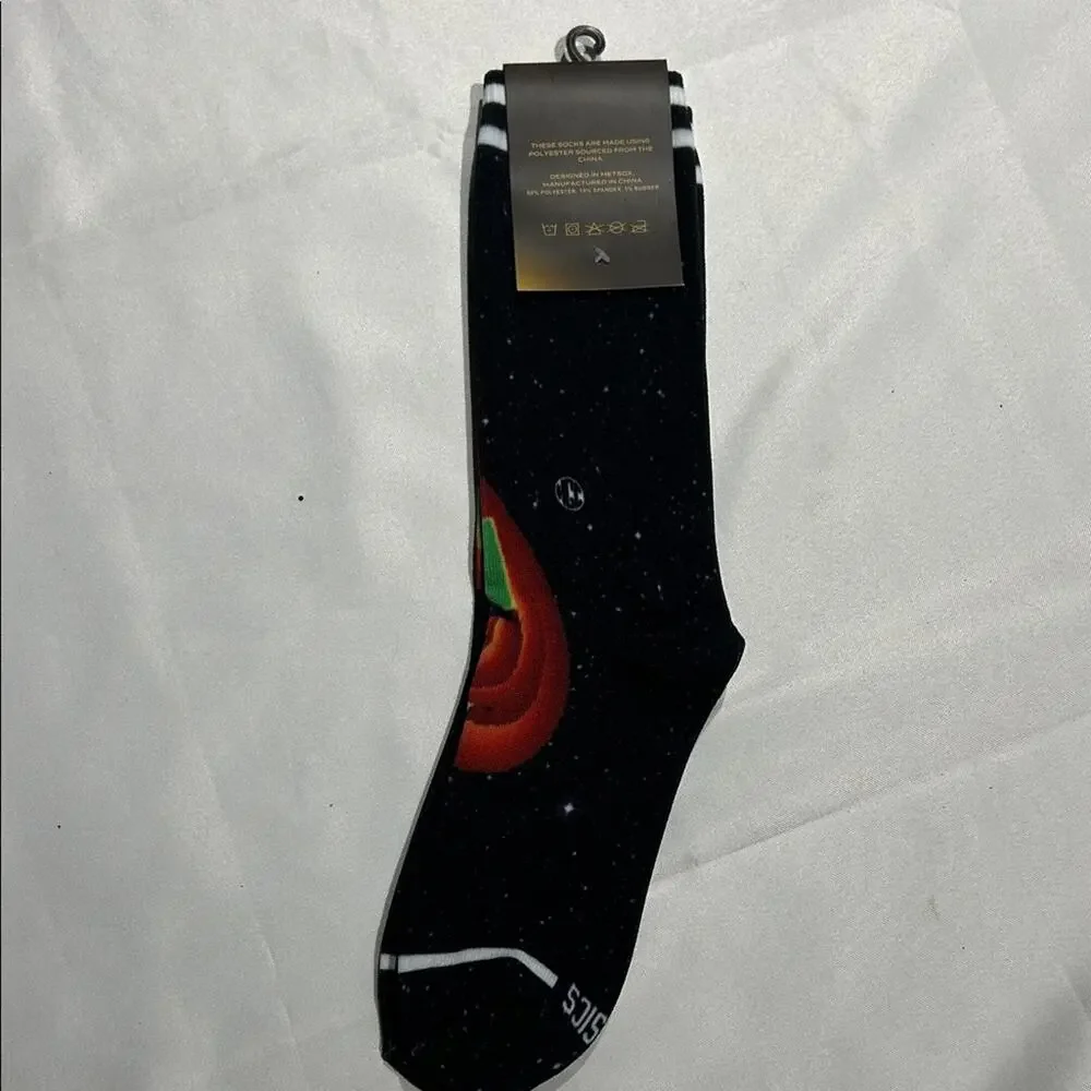 Space Jam‎ Black Casual Socks